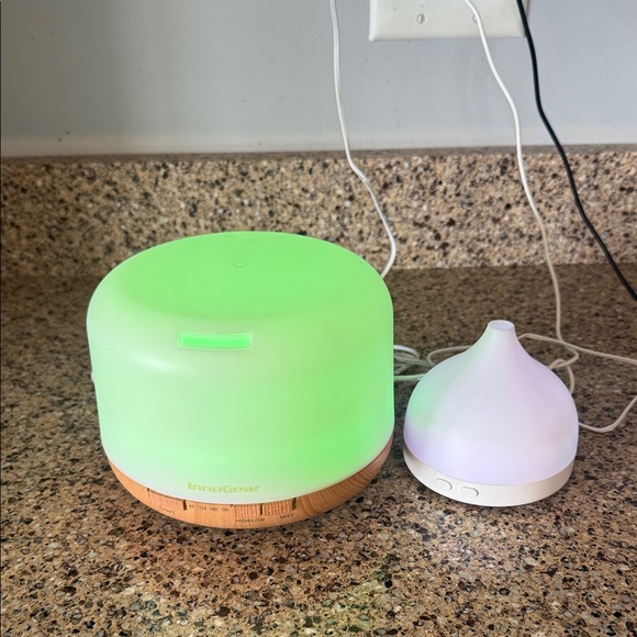 2 Color Changing Essential Oil Diffusers - Picture 7 of 13